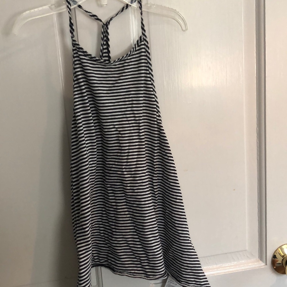 Holister Striped Halted Tank Top